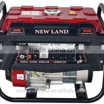 new model 5.0kW 13hp portable gasoline generator air-cooled 4-stroke