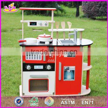 2017 New Design Boys Wooden Kitchen Toys Most Popular Girls Wooden Kitchen Toys Top Fashion Wooden Kids Kitchen Toys W10C245 photo-2
