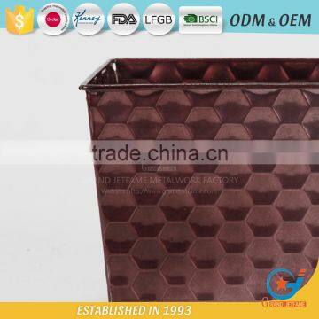 OEM Wholesale Garden Embossing Water Plants in Pots Decoration the Flower Pot photo-6