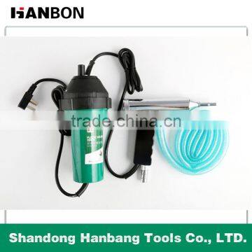 Plastic welding torch of split type