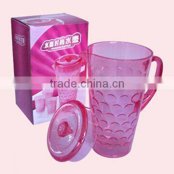 2.0L Super Capacity Plastic Crystal Cooler Water Jug With Handle and Lid photo-3