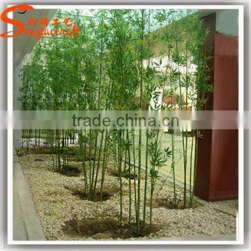 Guangzhou Supplier Wholesale Artificial Plastic Bamboo Poles Cheap Lucky Bamboo Tree Leaves Branch Plants Indoor Decoration photo-6