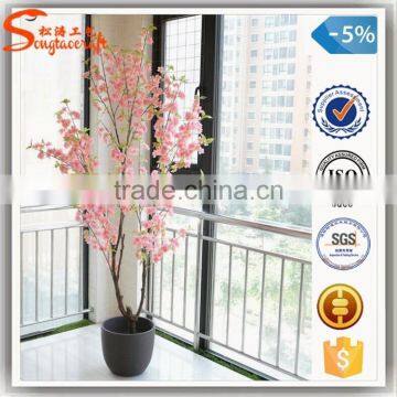 Hot Sale High Quality Small Size Mini Colors Artificial Cherry Blossom Tree photo-2