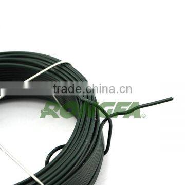 30m Coiled Green Soft Pvc Coated Wire for Garden and Agriculture photo-2