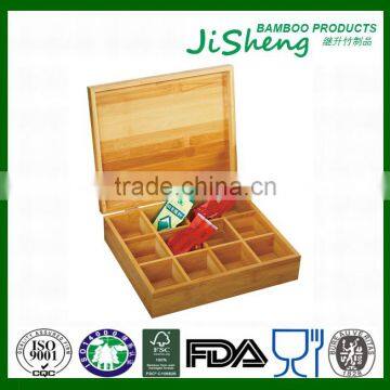 2016 Fashion and Nice Bamboo Box, Bamboo Storage Box, Bamboo Tea Box photo-4