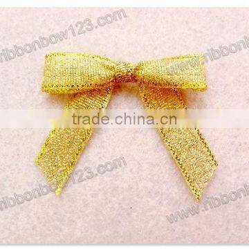 MSD Golden/silver Bow for Wedding Clothing /greeting Card photo-2