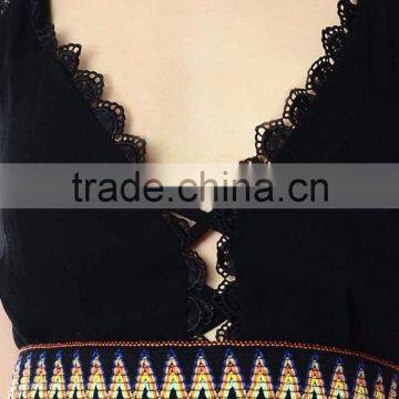 Hot Sale Holiday Dress Woman Fashion Casual Dress With Pompoms photo-2