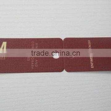 2017 Printed design China hang tags