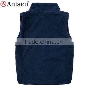 Oem Factory Fleece Custom Men Vest photo-2