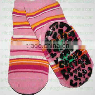 Baby Tramponline Socks With Non Slip Dots Anti Slip Indoor Socks photo-4