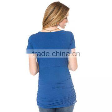 Hot Sale Blank t Shirt for Pregnant Women Modern Maternity Clothings photo-4