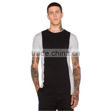 Wholesale slim fit t shirt for men blank scoop neck t shirts cheap tshirt