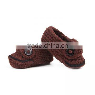Big Mouth Frog Design Crochet Knitting Kids Shoes photo-4
