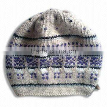 Women's Floppy Beanie Hat, Measuring 22.5 x 26cm