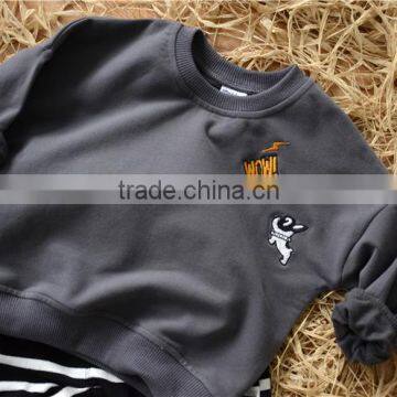 S16462A High Quality Kids Sweatshirt Wholesale Crewneck Sweatshirt photo-3