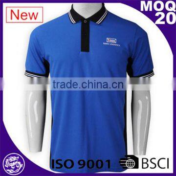 BSCI Factory Audit Design with Combination Striped Wholesale Vietnam Polo shirt