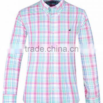 2017 Latest Men's Plaid Casual Long Sleeve Shirt photo-2