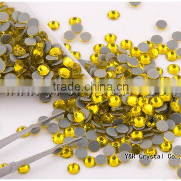 hotfix flat back Crystal rhinestones for clothes decoration strass