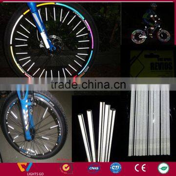 Bicycle wheels reflectors for safety