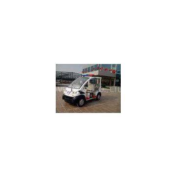 Four Seat 3 KW Open Type Electric Powered Security Vehicle For State Park / airport