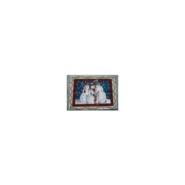 Christmas Placemat, Christmas Table Linen photo-3