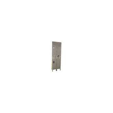 Multilayer Steel Storage Locker Industrial Metal Steel Wardrobe With Legs