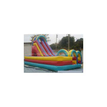SL-373 Indoor And Outdoor Jumping Inflatable Dry Slide photo-2