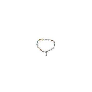 925 Sterling Silver Link Bracelet Jewelry Set