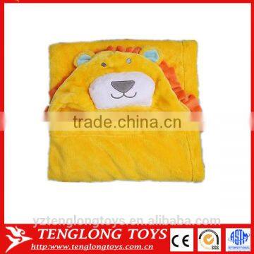 Super Soft 2-in-1 Plush Animal Pillow Baby Blanket With Animal Design photo-2