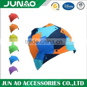 Colorful Over Printing Wholesale Cotton Beanie