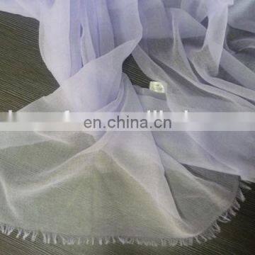 Manufacturer Many Colors Woven Pattern Light Weight Pure 100%cashmere Stoles photo-3