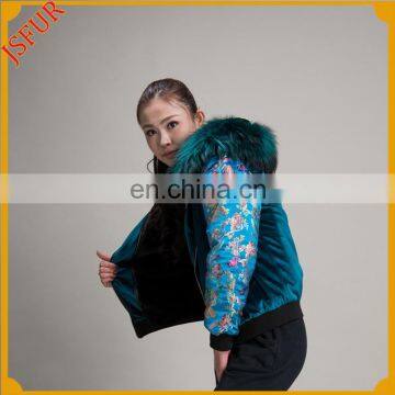 Various Styles Plain Reflective MenVelvet Panelled Leather Bomber Jacket photo-5