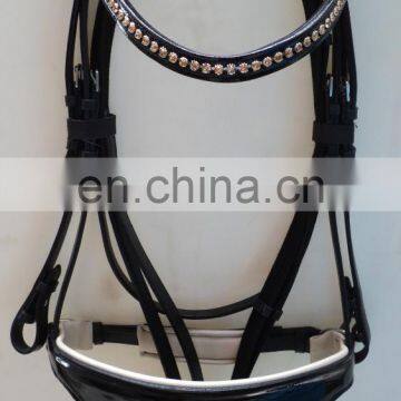 FANCY HORSE BRIDLE WITH CRYSTAL. photo-4