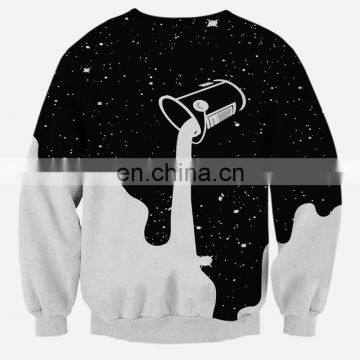 Hot selling 100 polyester sublimation sweatshirt shirts