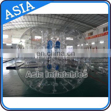 Half color tpu bubble soccer bubble ball inflatable bumper ball body zorbing bubble ball