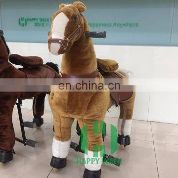 HI factory wholesale mechanical ride on horse life size walking ride on horse toy