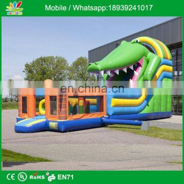 The Popular Hot New Slide Inflatable Inflatable Multi-play Crocodile Slide