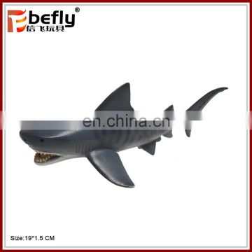 Lifelike ECO material sea animal plastic toy shark