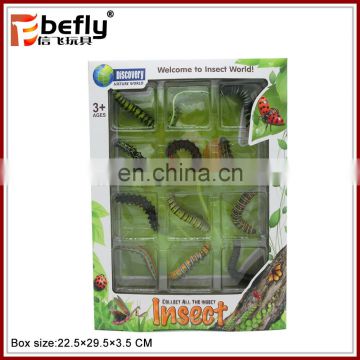 Environmental protection plastic simulation caterpillar toys