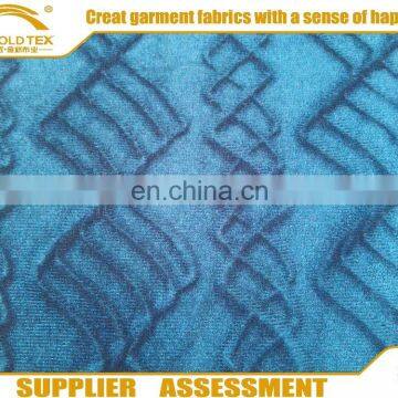 2016 Chinese Popular warp knitting Manufacturer Textiles Brushed Polyester Spandex Velvet Fabric