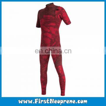 Watersports 2/3MM Neoprene CR Rubber Short Sleeve Underwater Full Wetsuit For Men