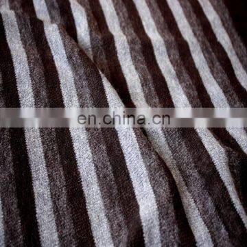 With Chiffon Lining Acrylic Striped Frill Hem Casual Wear Tunic For Fat Women photo-4