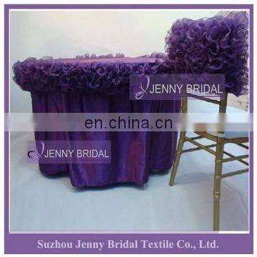 TC091-6 Tutu Table Skirt Table Skirting Designs for Wedding Tulle Table Skirt photo-5