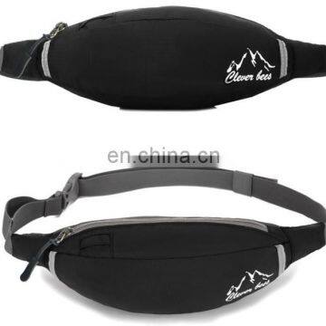 cheap wholesale fashion nylon sports belt bag for jogging