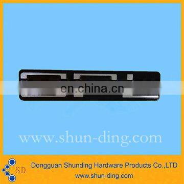 Custom Metal Matte Silver Brand Name Label photo-2