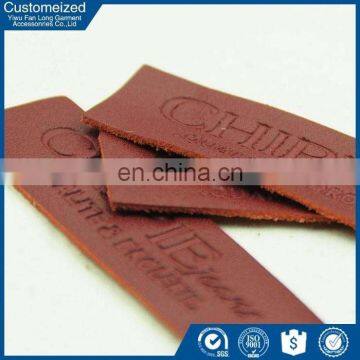 China Facroty Factory Custom Printed Embossed Leather Patch photo-5