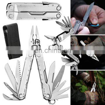 very good quallity 100% stainless steel pocket foldable plier with multi tools