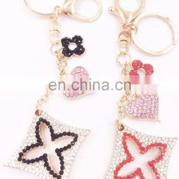Custom Promotional Luxuriant Cute Diamond Key Chain Give Gifts photo-5