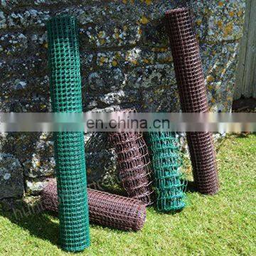 Plastic Garden Fencing 1m x 10m Black 20mm Clematis Netting Mesh - Ideal for Plant, Pet