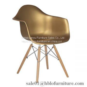 eames chair,plastic dining chair with armrest